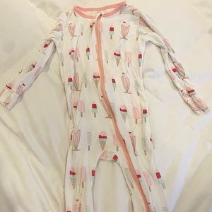 Toddler Kickee Pants one piece PJ